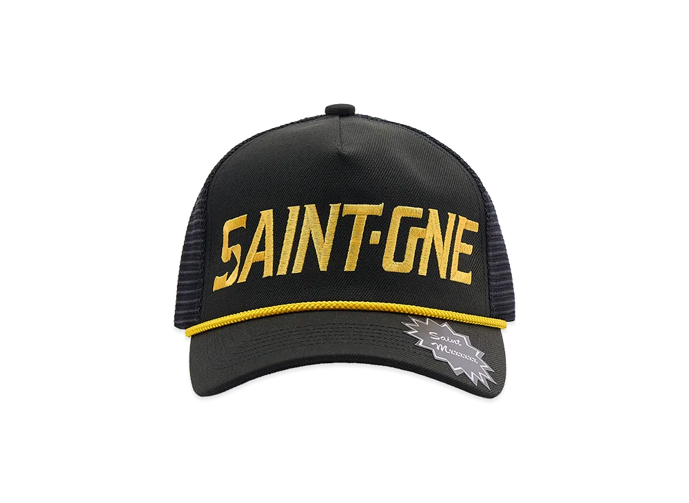 Saint Mxxxxxx Mesh Cap Saint One "Black"