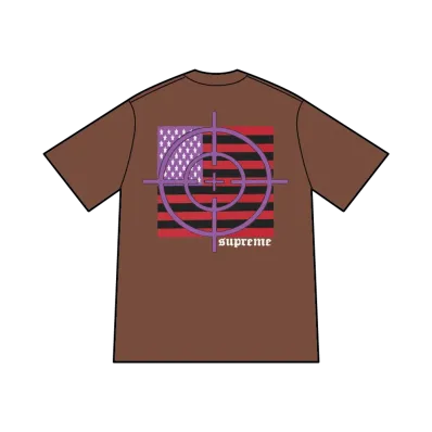 Supreme Target Tee "Brown"