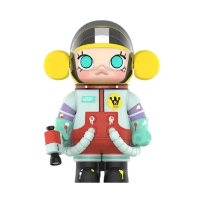 POP MART "MEGA COLLECTIONS" 1000% SPACE MOLLY LITTLE PAINTER