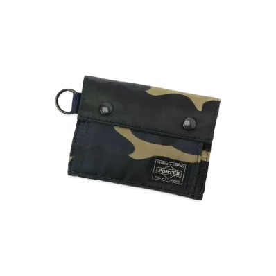 PORTER / COUNTER SHADE Wallet "Woodland Khaki"