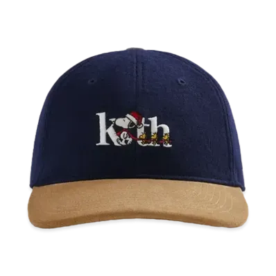Kith x Peanuts Melton Wool Cap "Nocturnal"