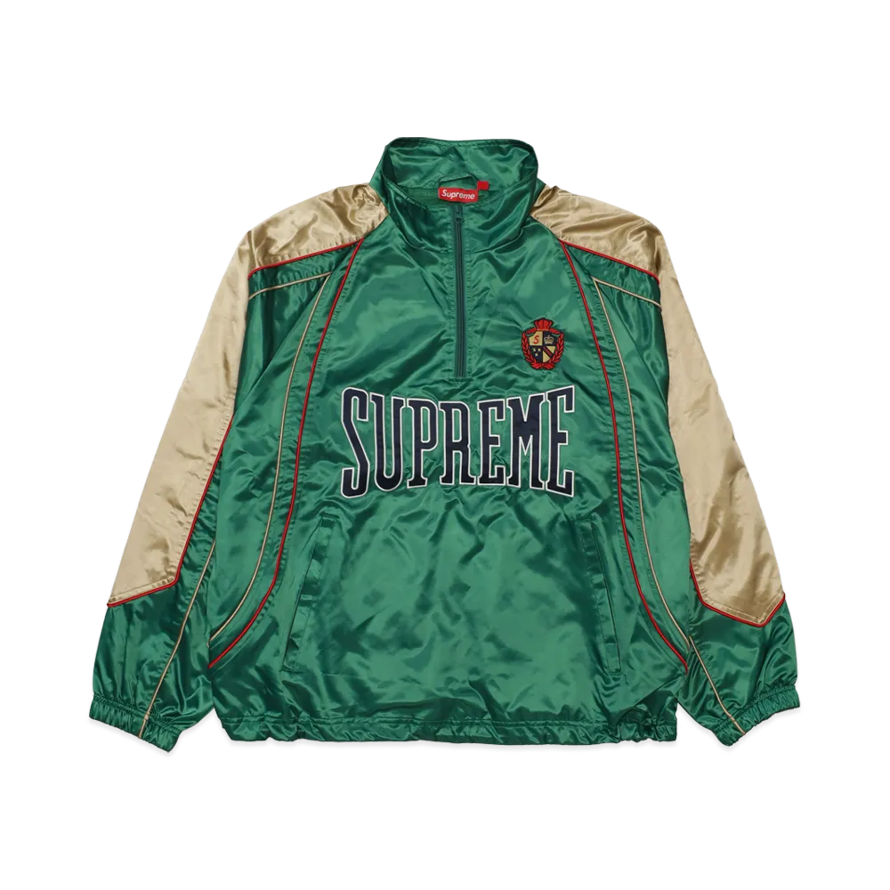 Supreme Satin Piping Pullover "Green"