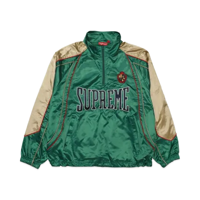 Supreme Satin Piping Pullover "Green"