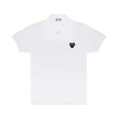 PLAY COMME des GARCONS Polo Shirt "White"