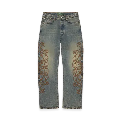 DENIM TEARS Western Denim Pant "Blue"