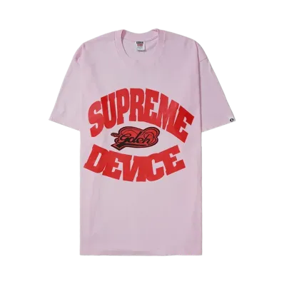 Supreme x GOODENOUGH Device Tee "Light Pink"