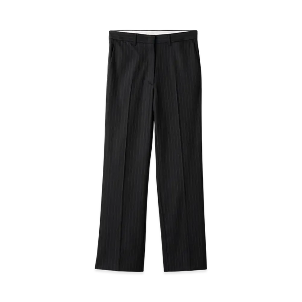 MIU MIU Women's Pinstripe Pants "Black"