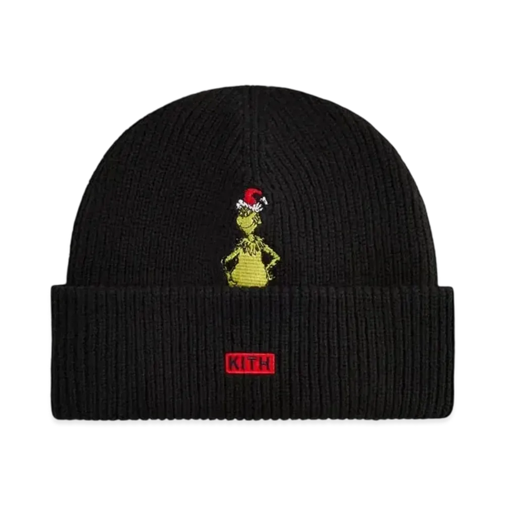 Kith x The Grinch Mia Beanie "Black"