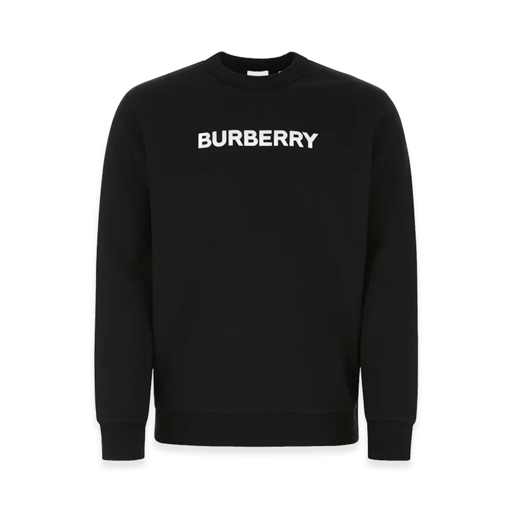 Burberry Cotton Sweatshirt "Black"