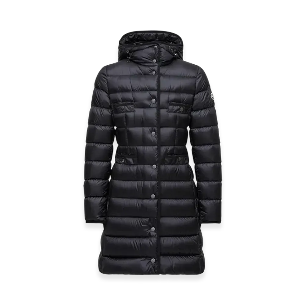 MONCLER Hirma Hooded Long Down Jacket "Black"