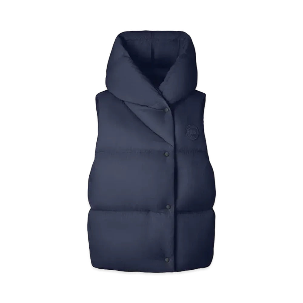 CANADA GOOSE Rhoda Hooded Vest "Atlantic Navy"