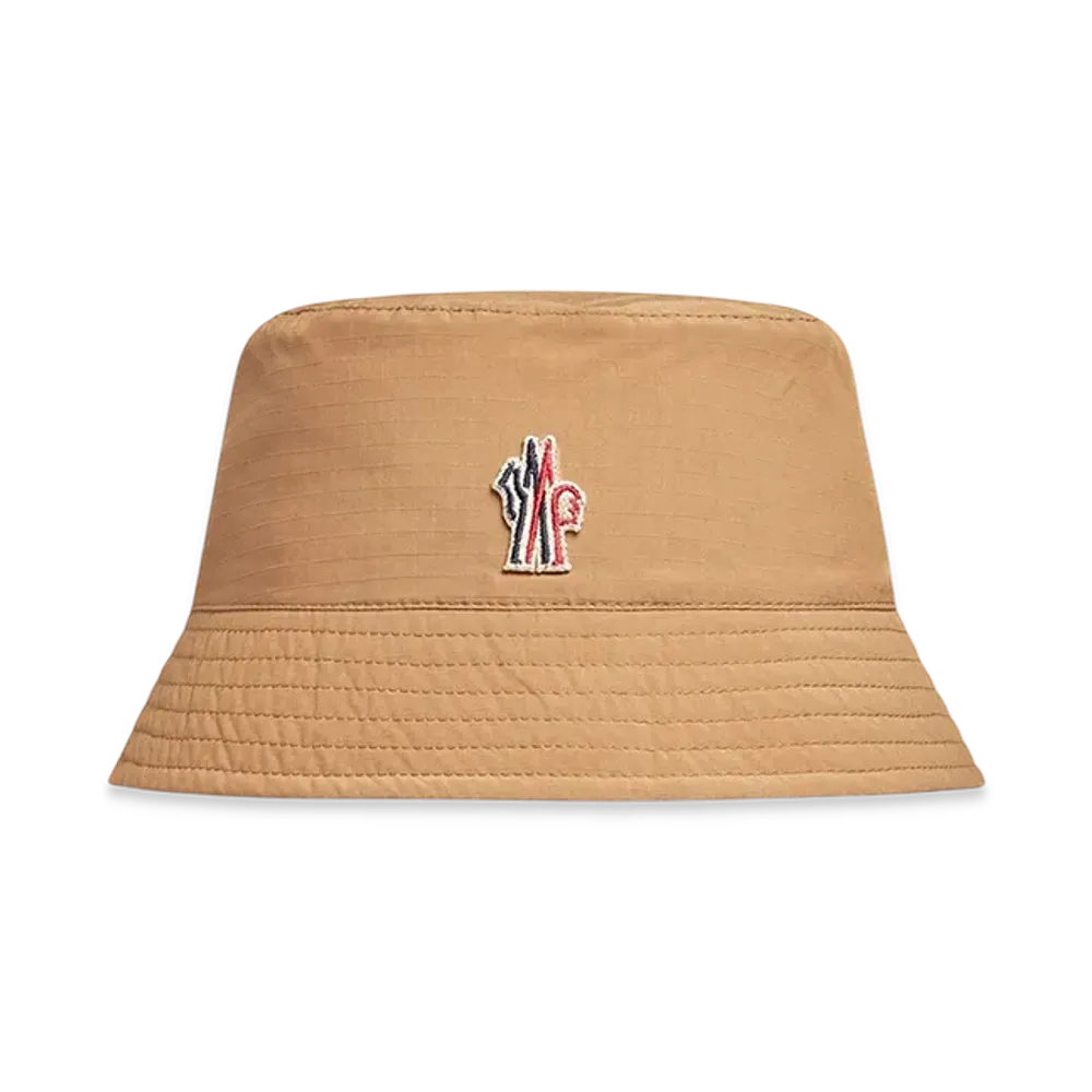 MONCLER Packable Bucket Hat "Light Brown"