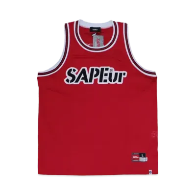 SAPEur Basket Tank Top "Red"