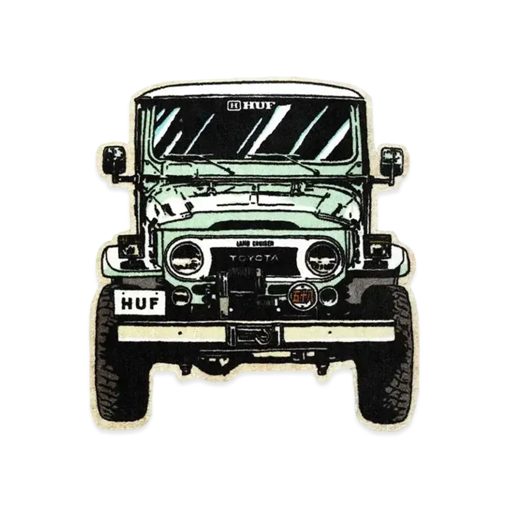 HUF x TOYOTA LAND CRUISER Sixties Rug "Multi"