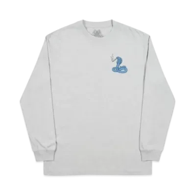 PALACE Bunning Snake Longsleeve "Grey Marl"
