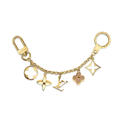 Louis Vuitton Bag Charm Chain Fleur De Monogram