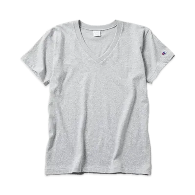 Champion True To Archives 77Qs Wrapped V-Neck Tee 1970S Model "Oxford Grey"