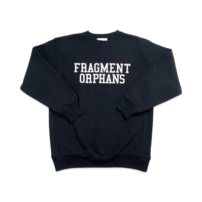 FRAGMENT x M.LEAGUE 「Fragment Orphans」Crew Neck Sweat "Black"
