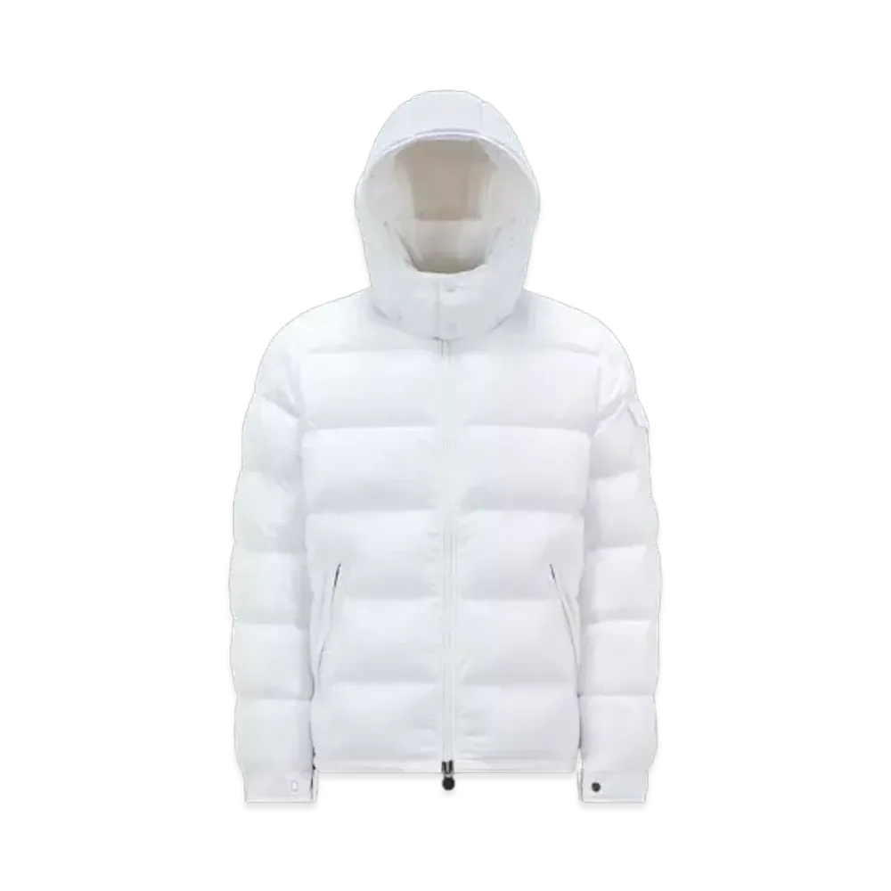 MONCLER Maya Short Down Jacket "Off White"