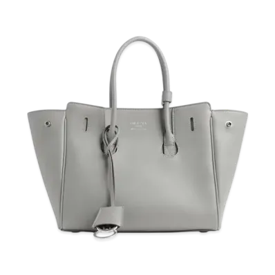BALENCIAGA Hampton Mini Carry All Bag "Gray"