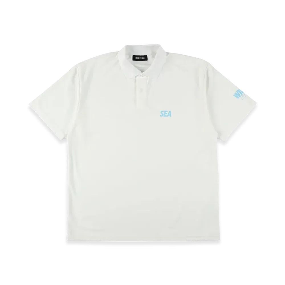 WIND AND SEA CT (Anti Seethrough) S/S Polo "White"