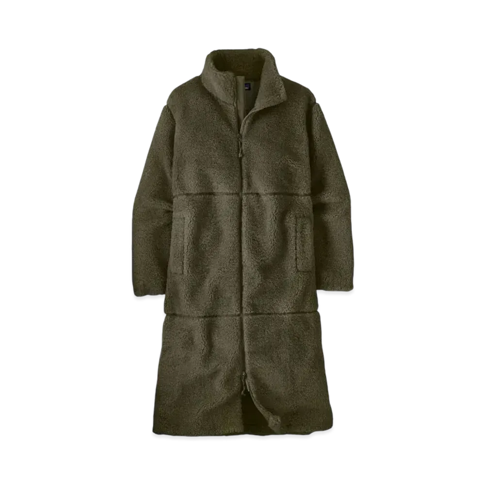 Patagonia Women's Lonesome Mesa Long Coat "Needle Green"
