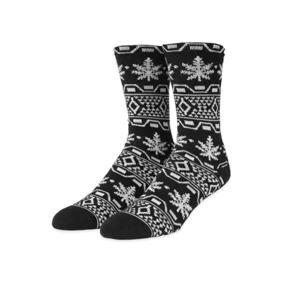 HUF Apres Plantlife Crew Socks "Black"
