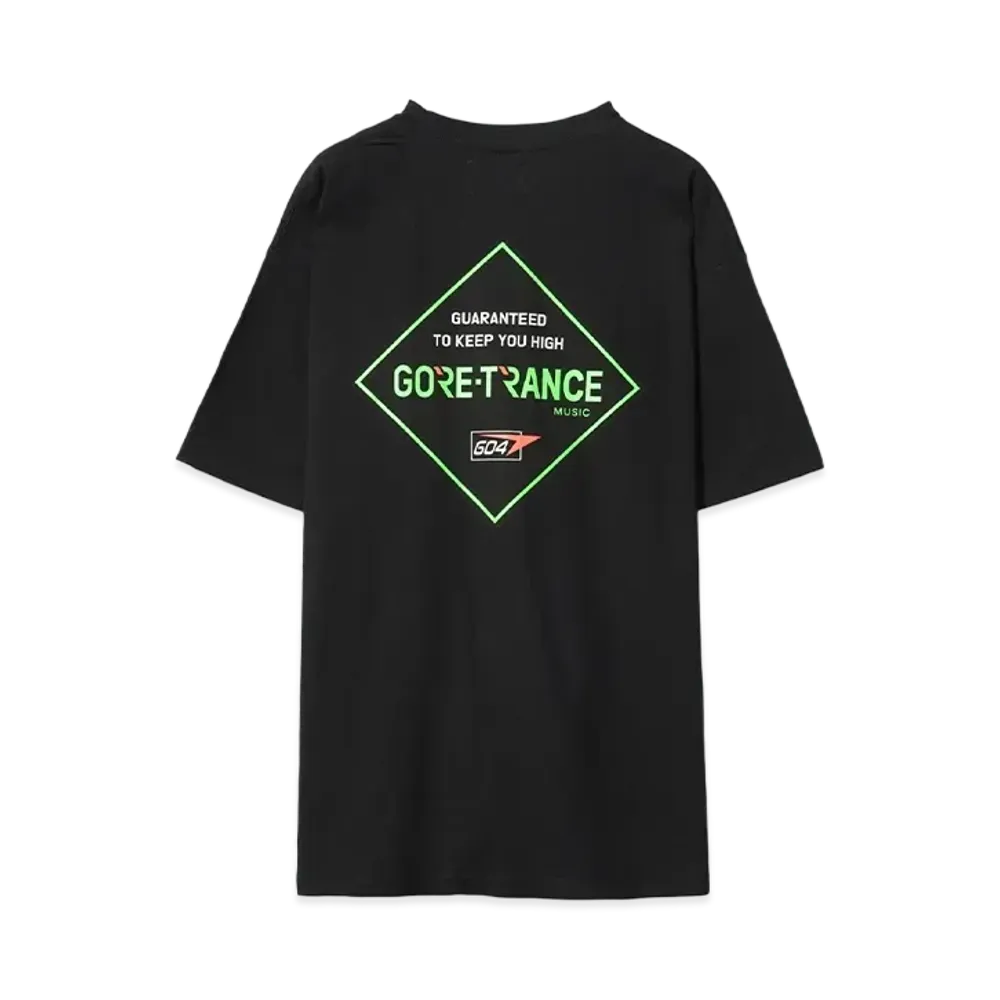 MAGIC STICK GEOPOLIS TEE designed by Ryo Mikami "BLACK"