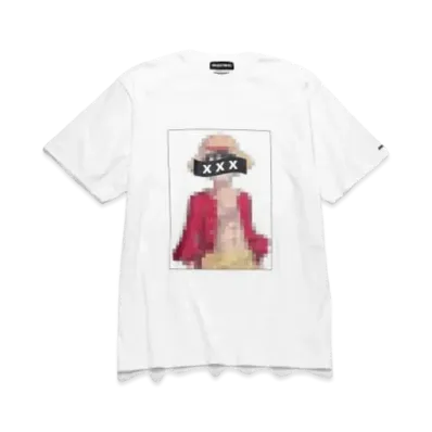 GOD SELECTION XXX x ONE PIECE T-SHIRT GX-S21-OPST-01 "White"