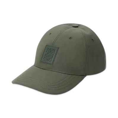 LOEWE Patch Cap "Khaki Green"