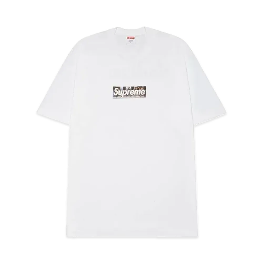Supreme Milan Box Logo Tee Milan Only "White"