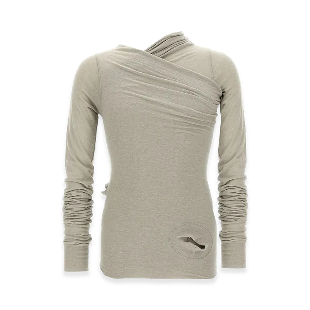 Rick Owens Hollywood Banana' T-Shirt "Gray"