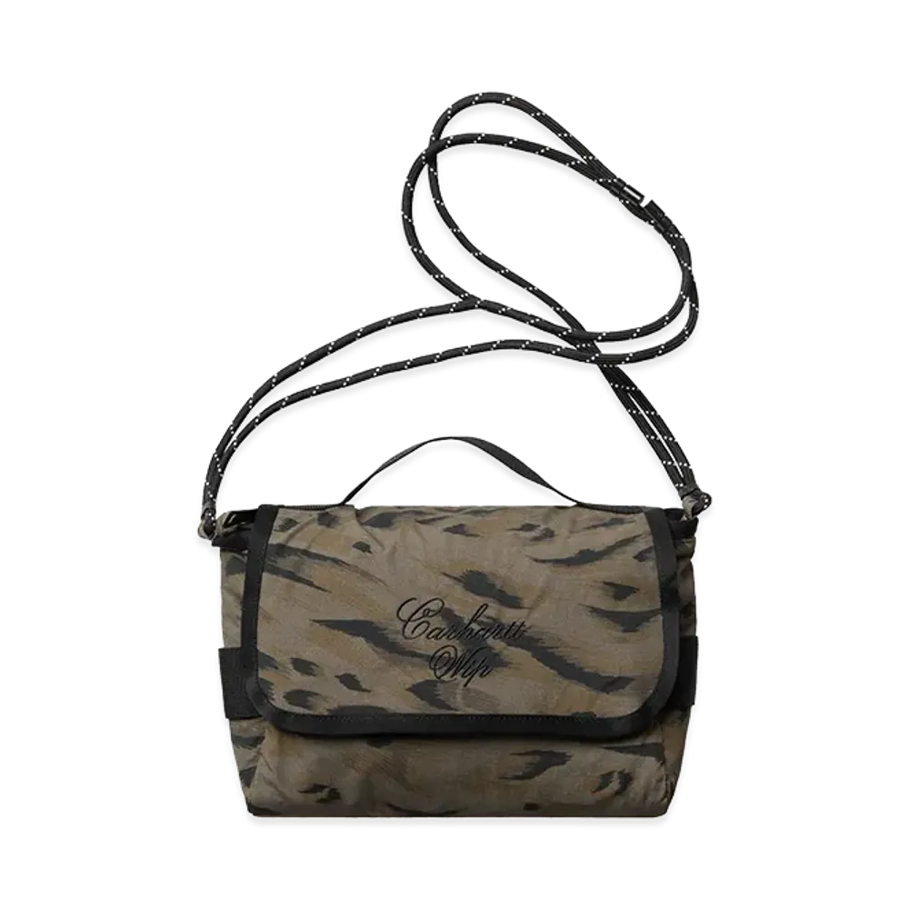 Carhartt WIP Travon Shoulder Bag "Duck Feather Print/Cypress/Black"