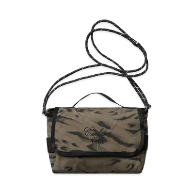 Carhartt WIP Travon Shoulder Bag "Duck Feather Print/Cypress/Black"