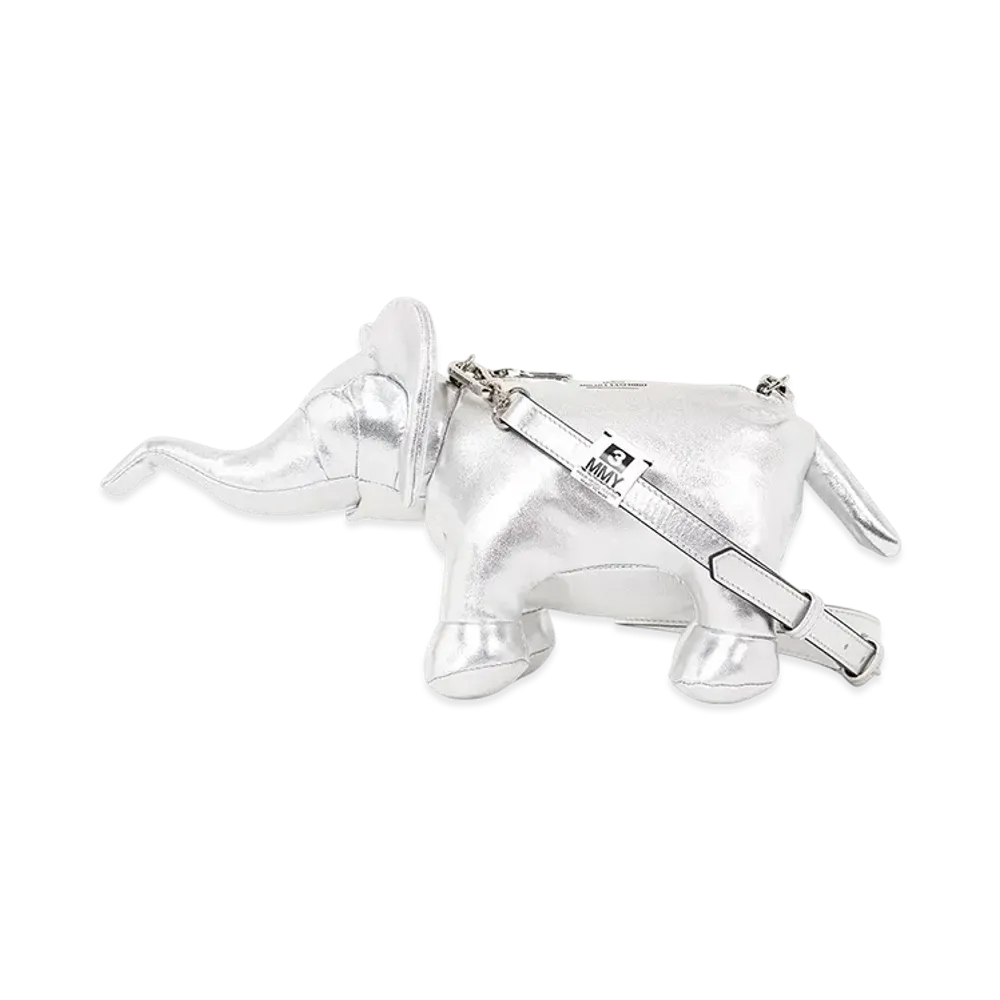 Maison MIHARA YASUHIRO "Dolls" Elephant Mini Sholder Bag "Silver"