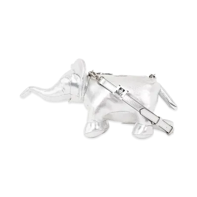 Maison MIHARA YASUHIRO "Dolls" Elephant Mini Sholder Bag "Silver"