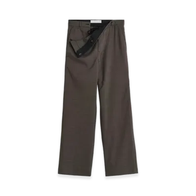 OUR LEGACY Women's Unveil Trouser "Grey Atom Check Wool"