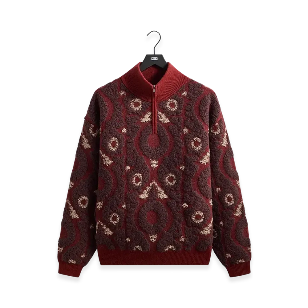Kith Winter Vine Wyona Quarter Zip "Rhone"