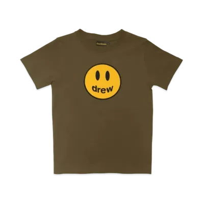 drew house mini drew mascot ss tee "Midnight Olive"