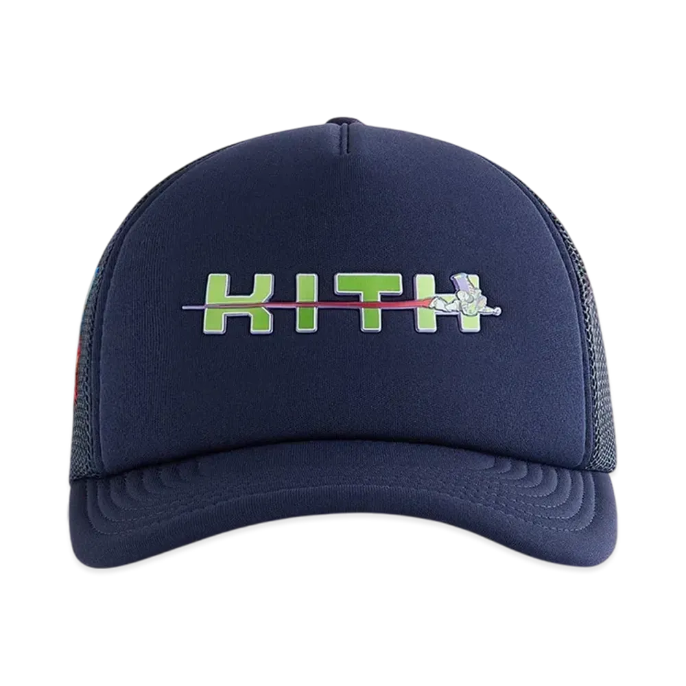 Kith x Disney Pixar Kids Buzz Nolan Trucker Hat "Nocturnal"