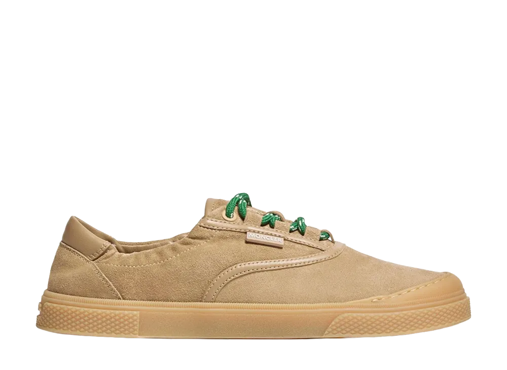 Moncler Vera Leisure Suede Sneakers "Beige"