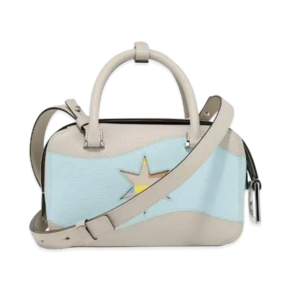 DELVAUX x Kasper Bosmans Cool Box Mini Oriflamme "Mistral/Celadon"