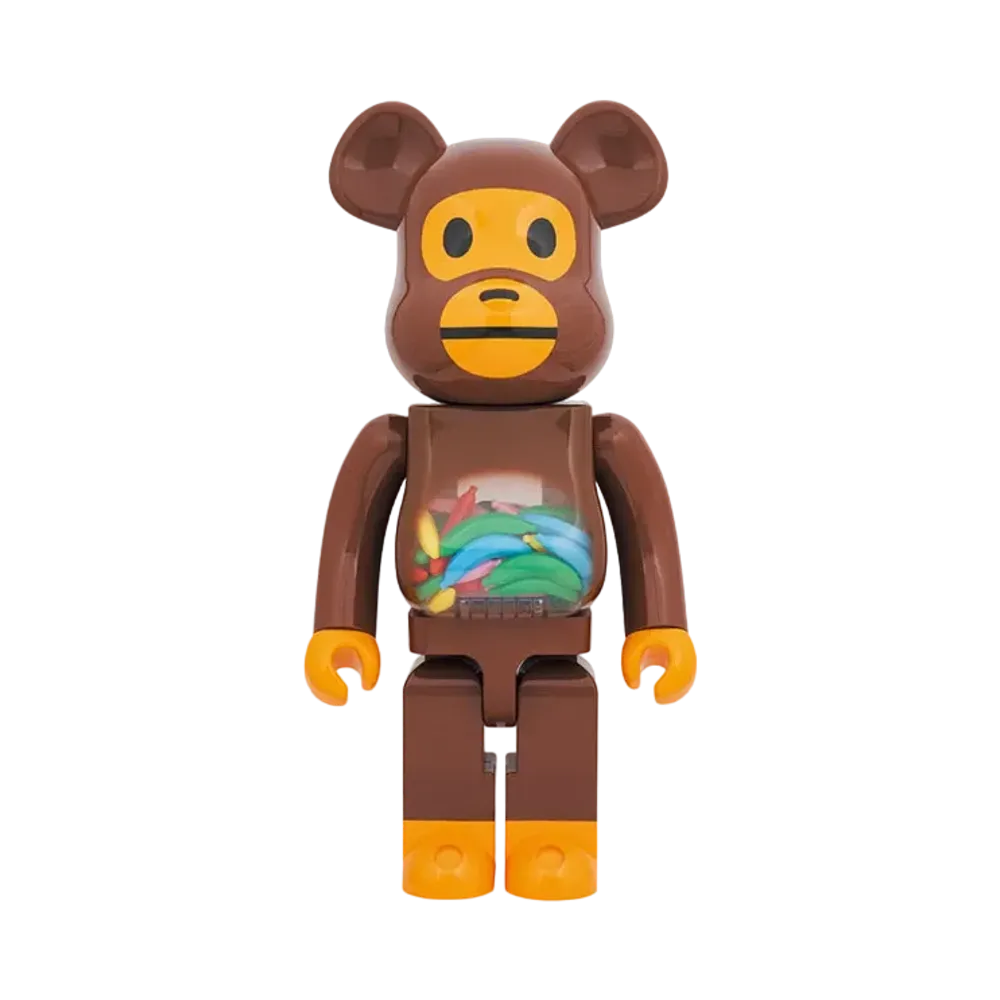 Bearbrick BABY MILO(R) And Banana 1000%