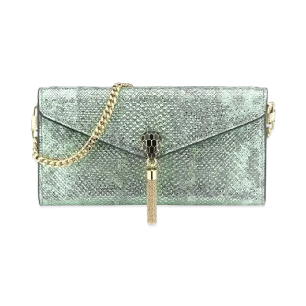 BVLGARI Serpenti Forever Pochette "Green"