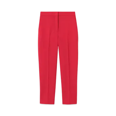 Paul Smith Women's Colored Suits Tapered Pants "Red"