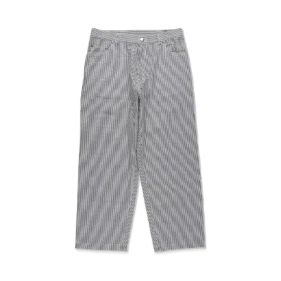 WIND AND SEA Seersuker Stripe Painter Pants "Navy"