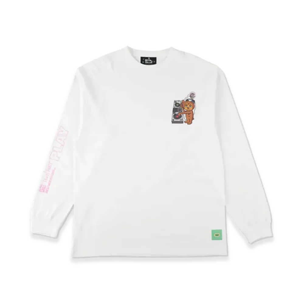 WIND AND SEA x Parappa The Rapper PJ Berri L/S Tee "White"