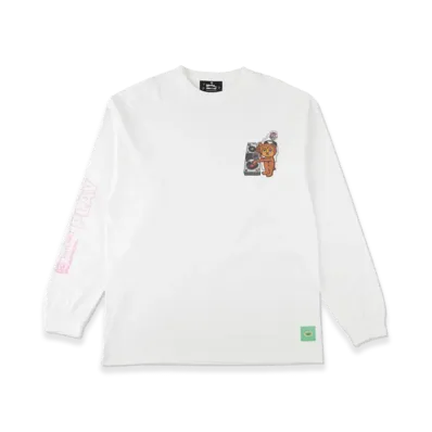 WIND AND SEA x Parappa The Rapper PJ Berri L/S Tee "White"