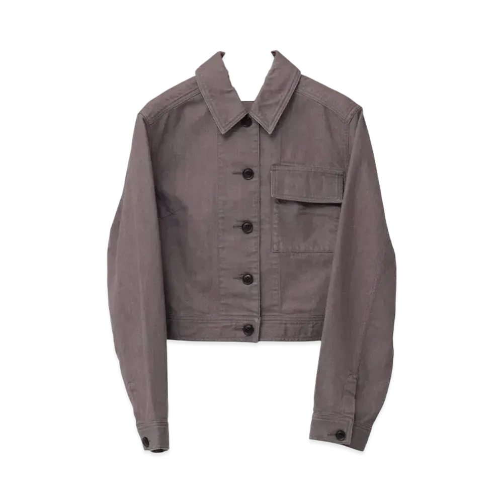 Ernie Palo Denim Short Blouson (Femme) "Beige"
