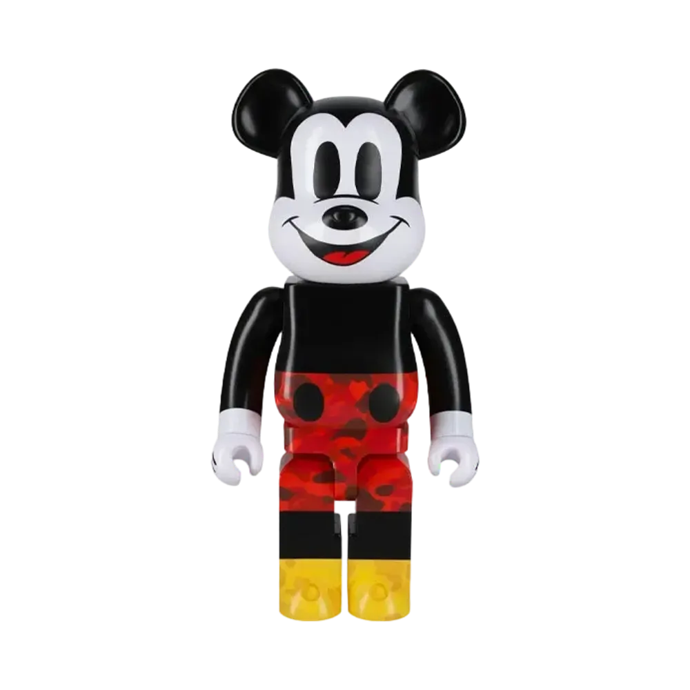 Bearbrick x A BATHING APE x MICKEY MOUSE Original Color 1000%